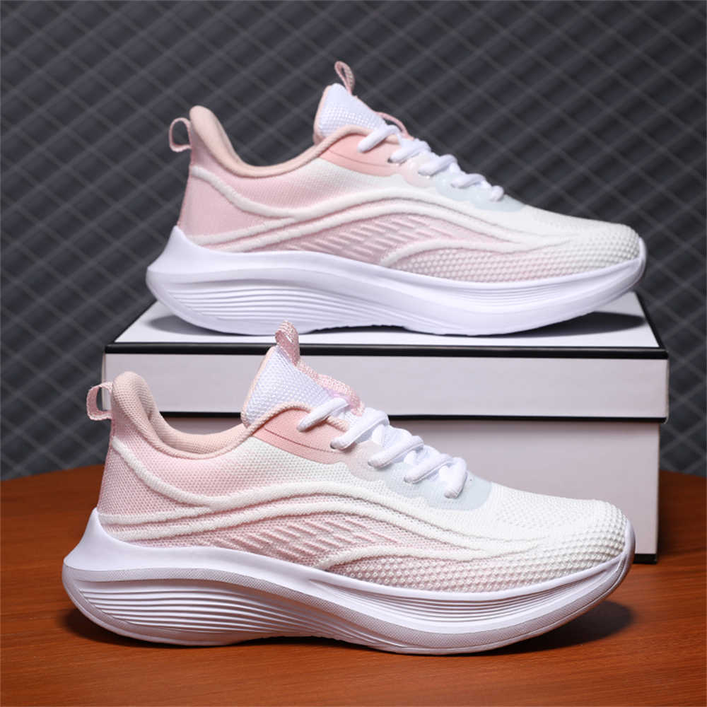Women Shoes Tennis - Plateforme 特大サイズの女性用シューズ スニーカー ウーブン テニスシューズ 女性用