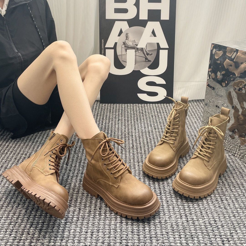 Sock Boot Women - ショートブーツ レディース 秋冬 2026 秋冬 ブリティッシュスタイル