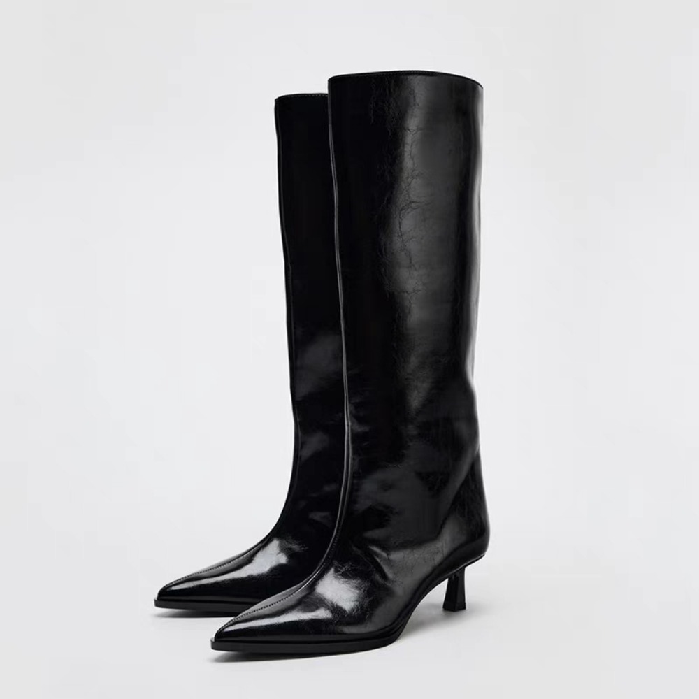 Women'S Shoes X Wide - 2026 ワイドブーツ チューブ ポインテッドトゥ ヒール ハイチューブパンツ