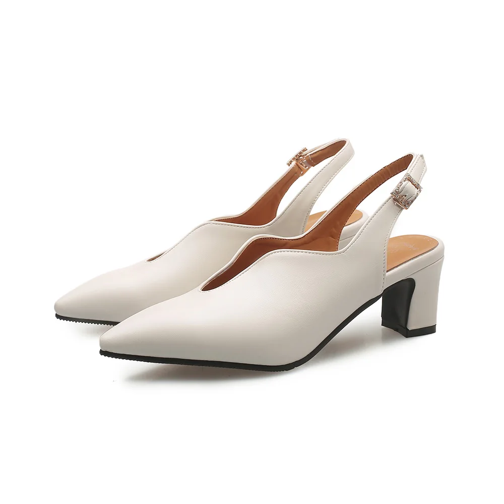 真新しいエレガントな黒アプリコット女性ヌードサンダルセクシー - Women'S Shoes Back To School のレビューと価格