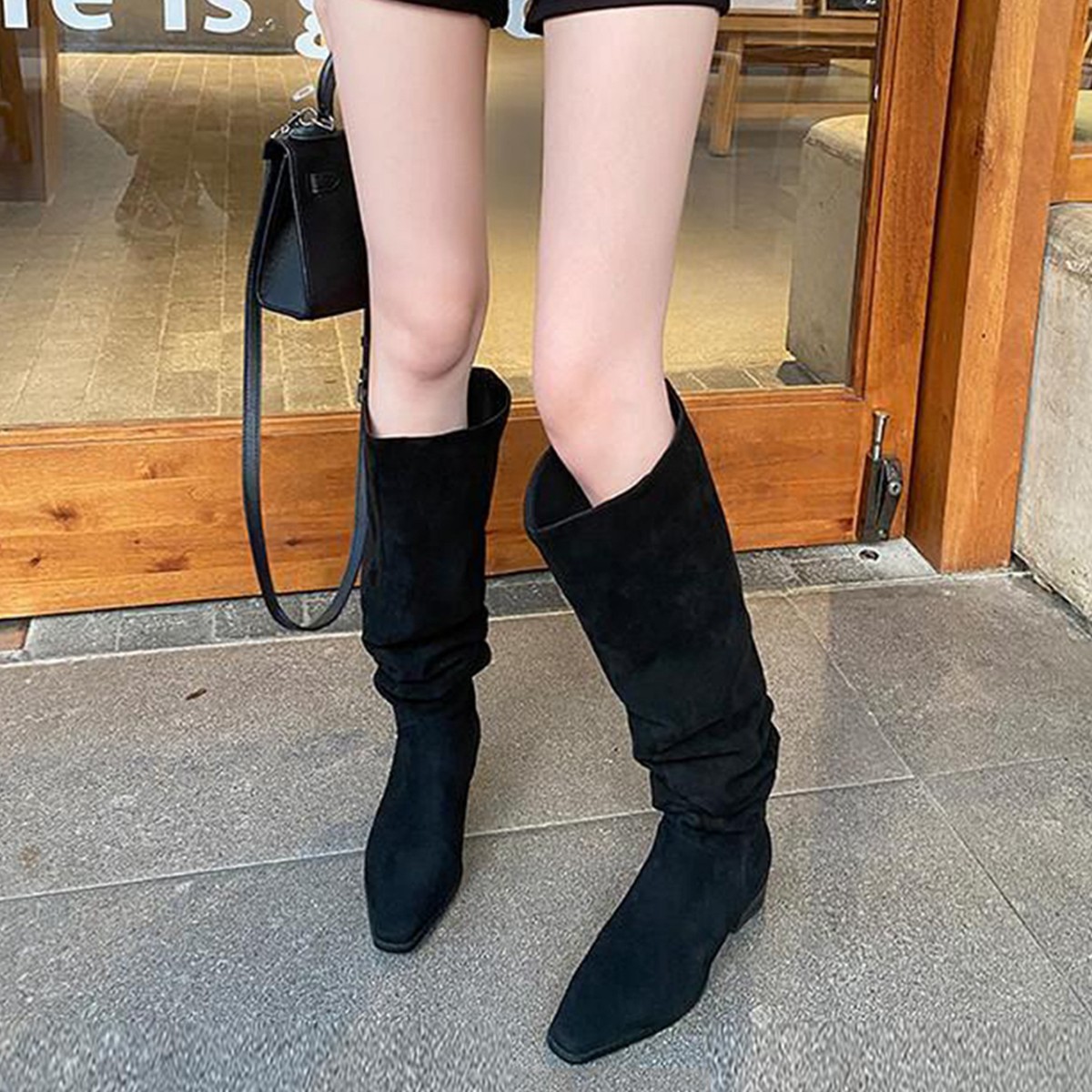 レディースニーハイブーツ 2026年春秋シーズン 厚底ヒール - Sock Boot Women のレビューと価格