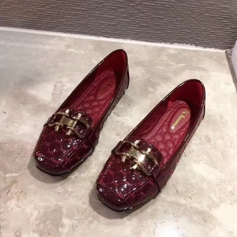 春の新作バレエシューズ レディース ソフトボトム 大きなスク - Women'S Shoes Large のレビューと価格