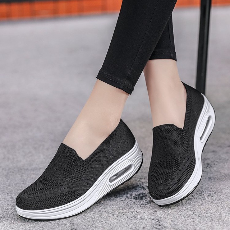 レディースローファーテニス女性整形外科スニーカー女性用加硫靴 - Women Shoes Tennis のレビューと価格
