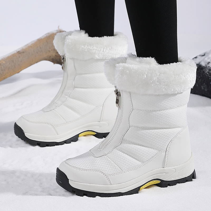 冬の女性のスノーブーツハイトップ防水アンクルブーツレディース - Women'S Shoes Hike のレビューと価格