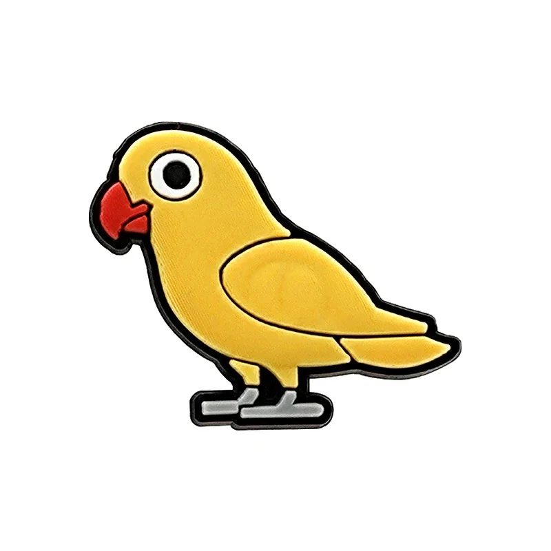 クロックス用靴チャームアクセサリーオウム鳥靴チャームワニ装飾 - Croc Style Clog のレビューと価格