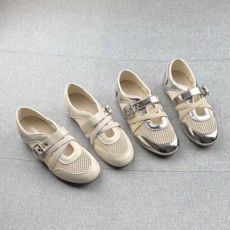 新しいスプライシング織り込み中空スニーカー 2026年春夏  - Women'S Shoes Large のレビューと価格