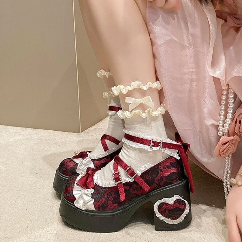 秋のコレクション メリージェーン ロリータ スクールシューズ - Women'S Shoes Back To School のレビューと価格