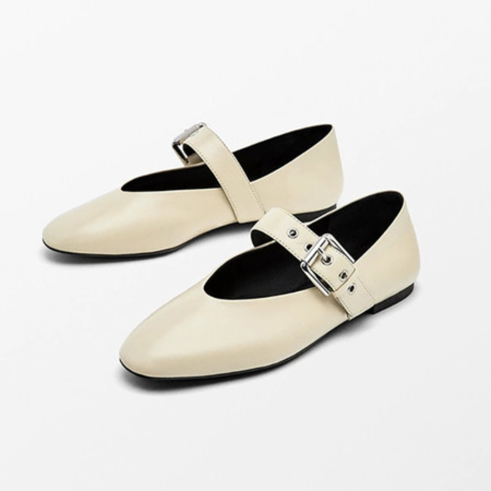 2026 新しいメアリージェーンズフラットシューズ女性本革バ - Women'S Shoes Easy Street のレビューと価格