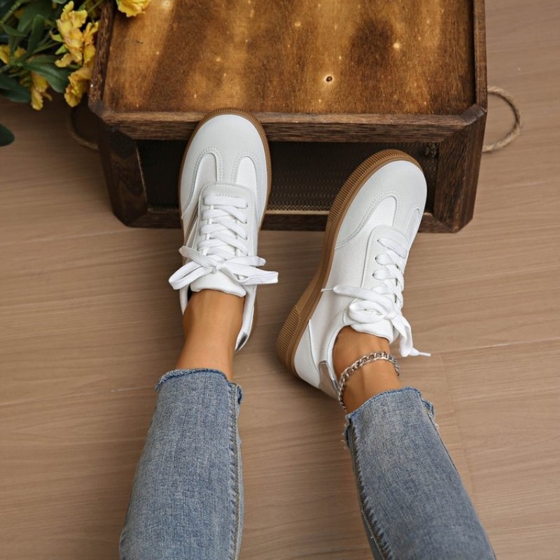 女性テニススニーカーフラットレディースファッション混合色レー - Women Shoes Tennis のレビューと価格