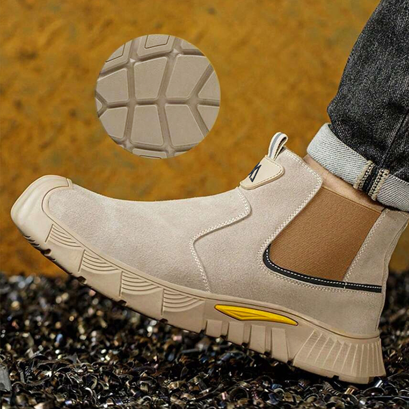 耐摩耗性と耐久性に優れたスチールトゥ作業靴（男女兼用）、耐衝 - Mesh Sneaker Women のレビューと価格