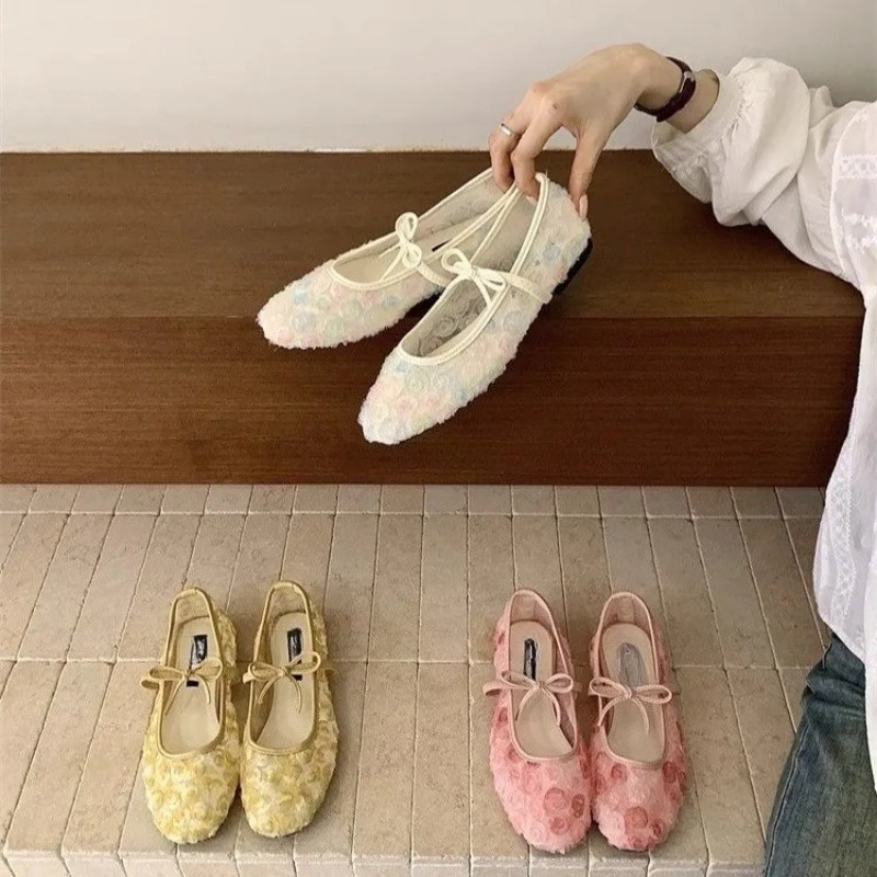 優しいニューチャイニーズローズメッシュメリージェーンシューズ - Women'S Shoes Large のレビューと価格