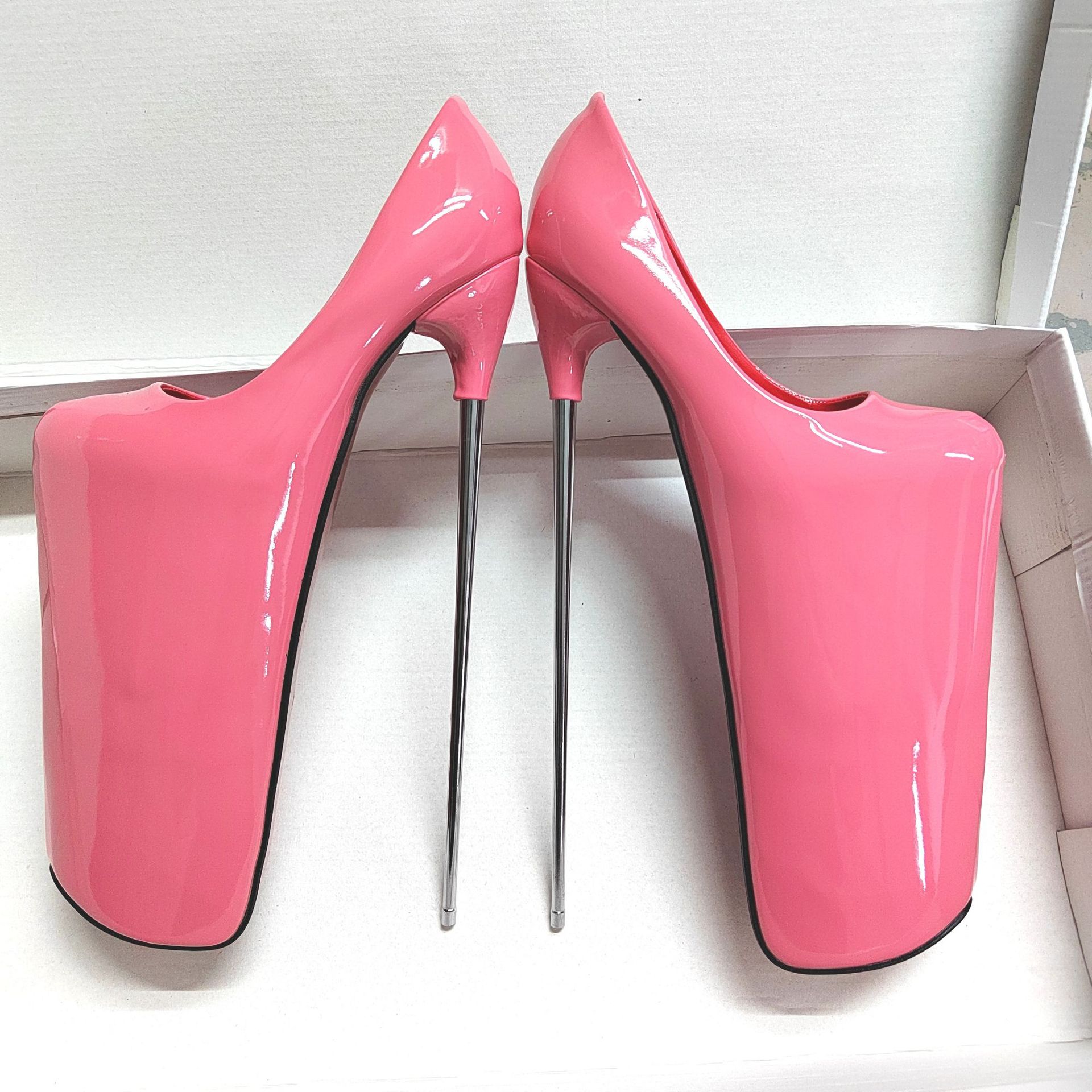 クロスドレッサー スティレット セクシー 30cm メタル  - Women'S Shoes Size 12 のレビューと価格