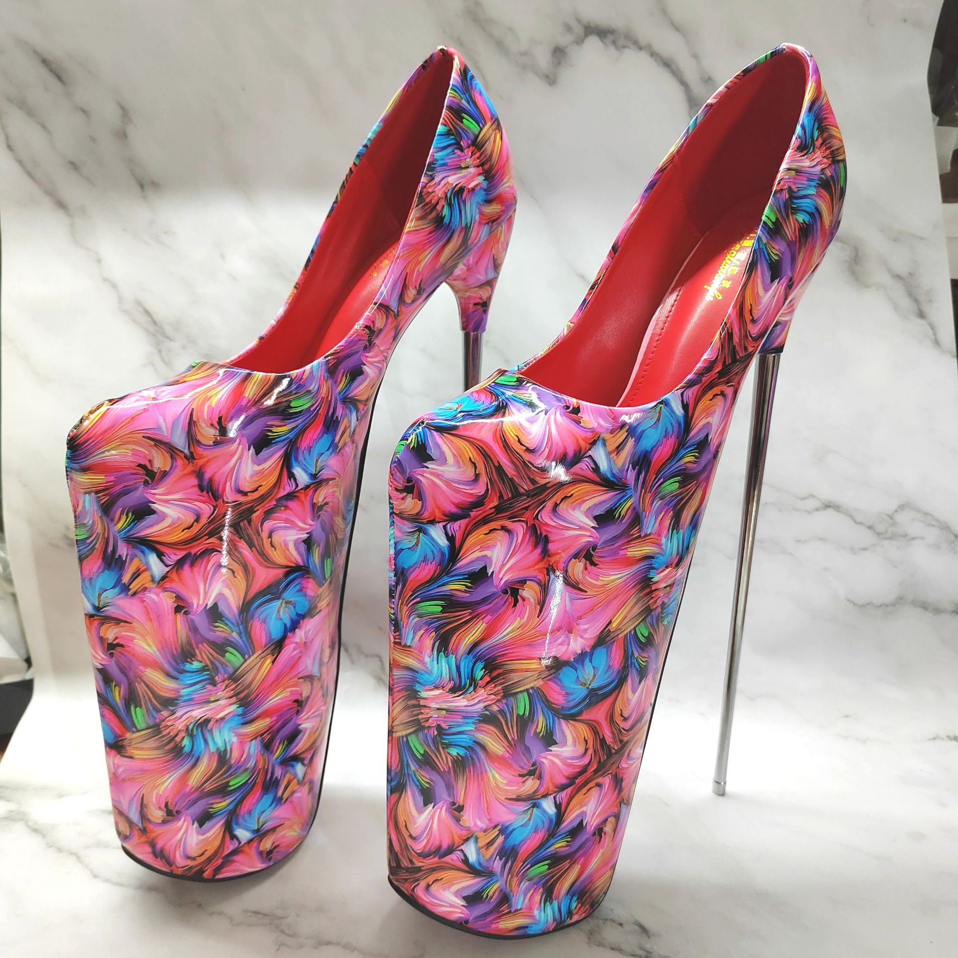 クロスドレッサー スティレット セクシー 30cm メタル  - Women'S Shoes Size 12 のレビューと価格