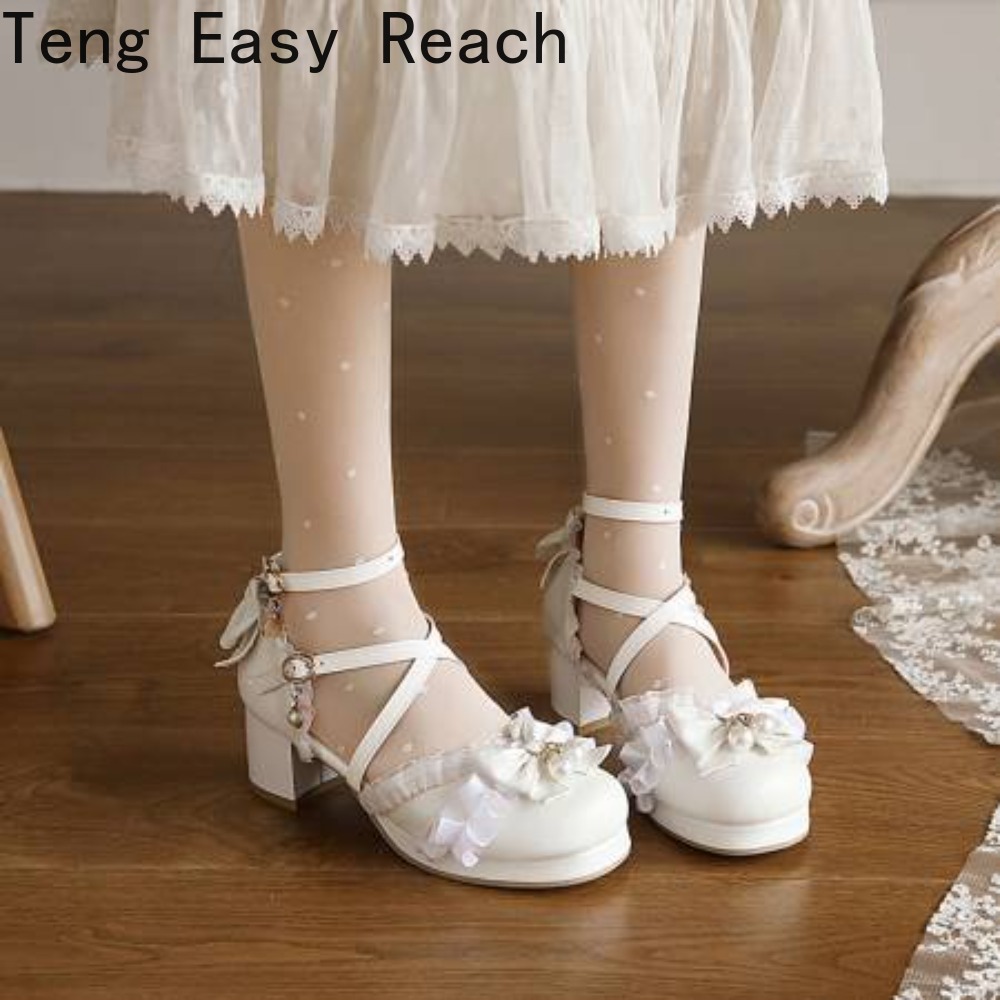 女性のホワイトベージュピンクサンダルちょう結びクロス T ス - Women'S Shoes Easy Street のレビューと価格