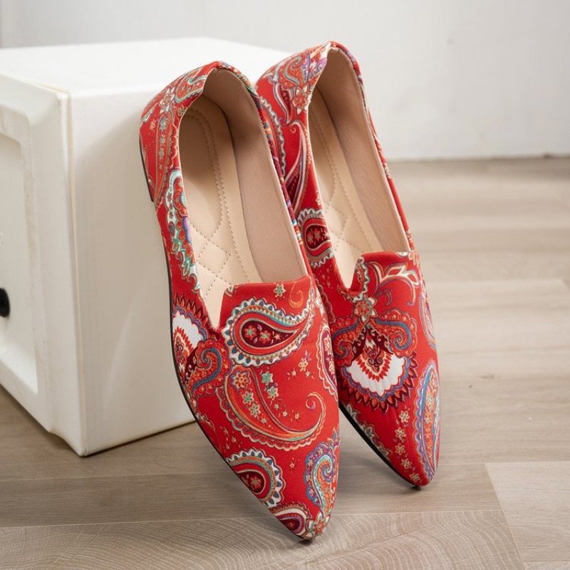 新しい秋の婦人靴カジュアルでファッショナブルなポインテッドト - Women'S Shoes Large のレビューと価格