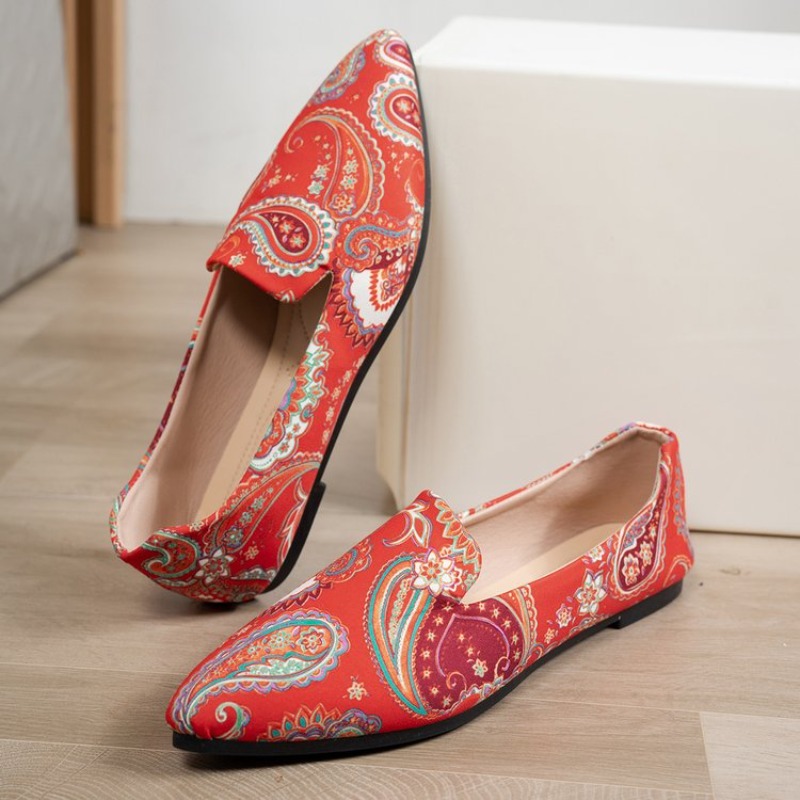 新しい秋の婦人靴カジュアルでファッショナブルなポインテッドト - Women'S Shoes Large のレビューと価格