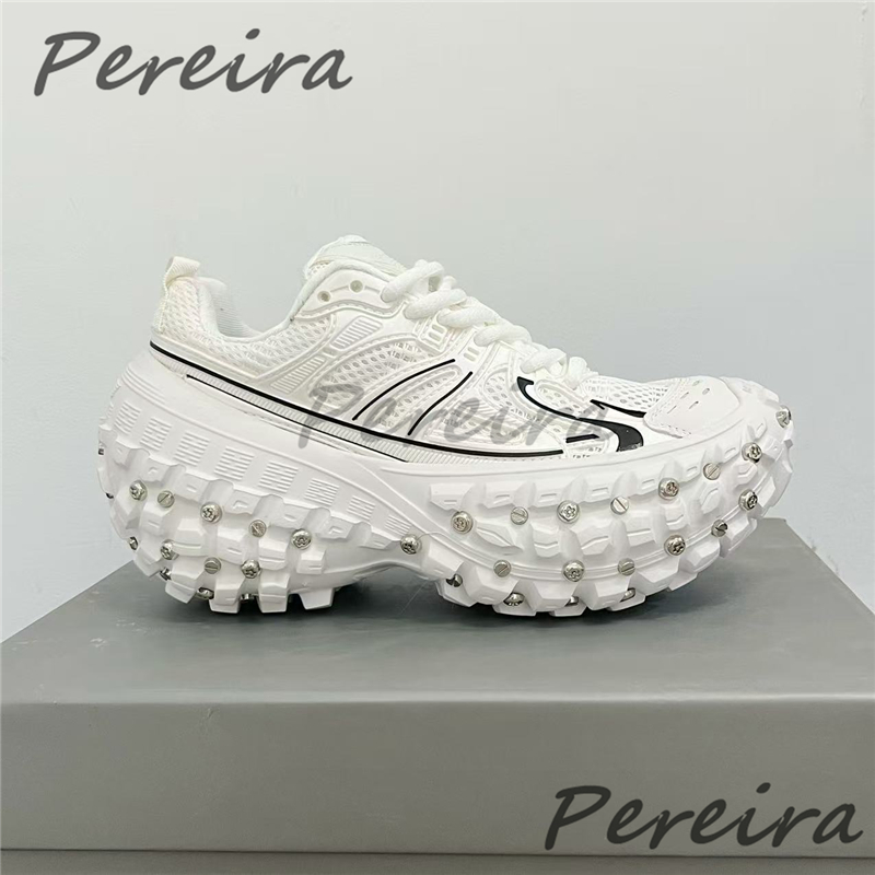 リベット厚底カジュアルスニーカー メンズ レディース 夏新作 - Women'S Shoes Hike のレビューと価格