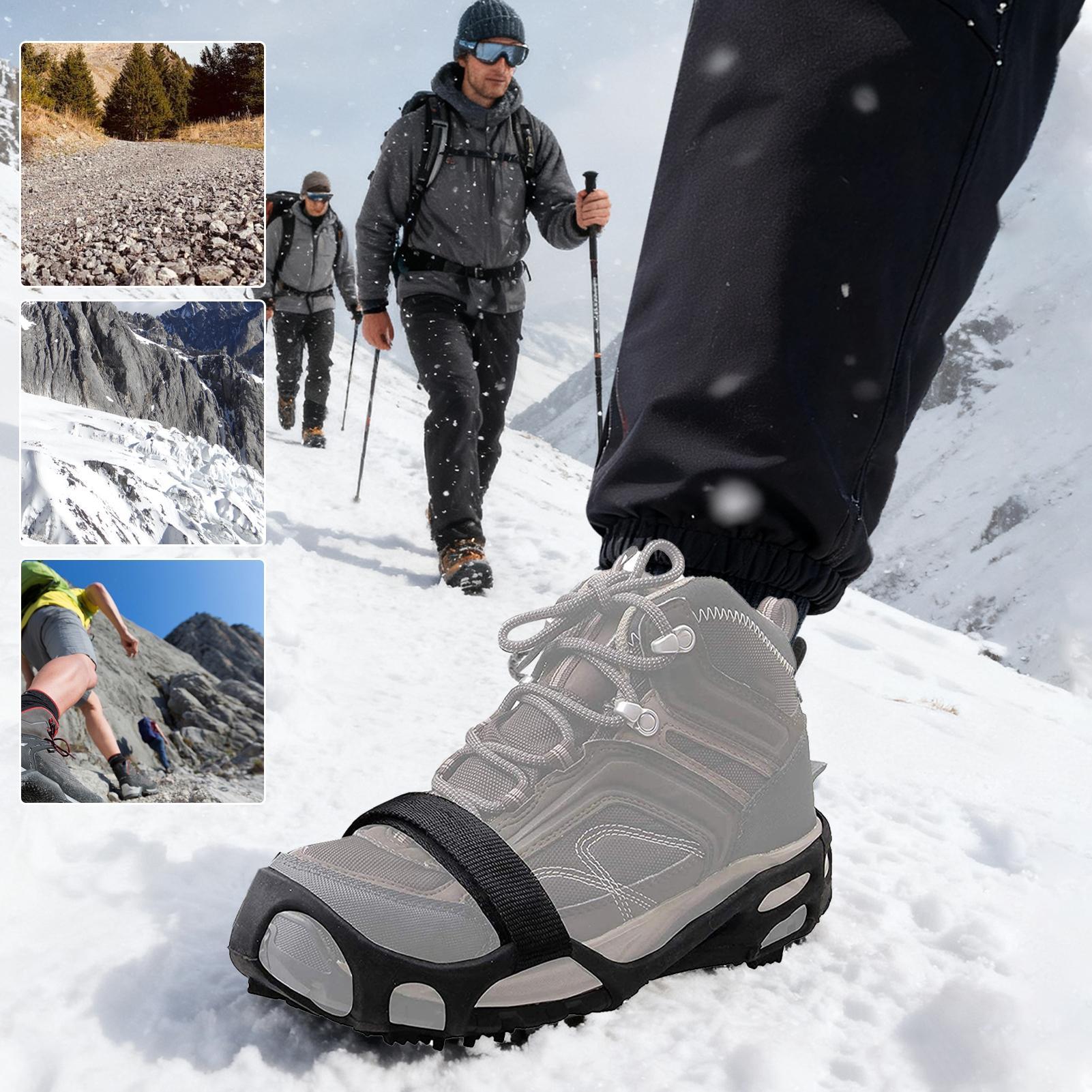 冬用アイスクリート 屋外用氷雪滑り止め爪付きシューズ 大人用 - Women'S Shoes Hike のレビューと価格