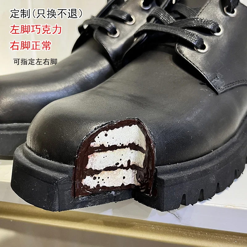 ケーキ厚底ダービーシューズ ブラックレザーシューズ 2026 - Women Shoes Black のレビューと価格