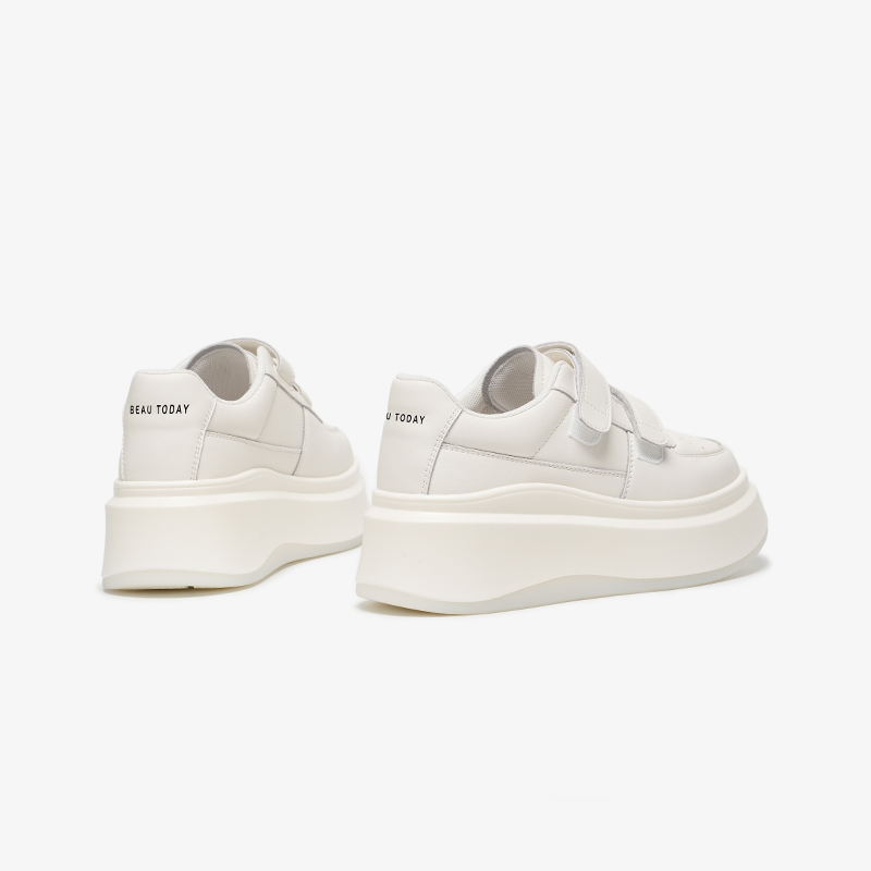 BEAUTODAY 白スニーカー女性合成皮革メッシュフック  - Mesh Sneaker Women のレビューと価格
